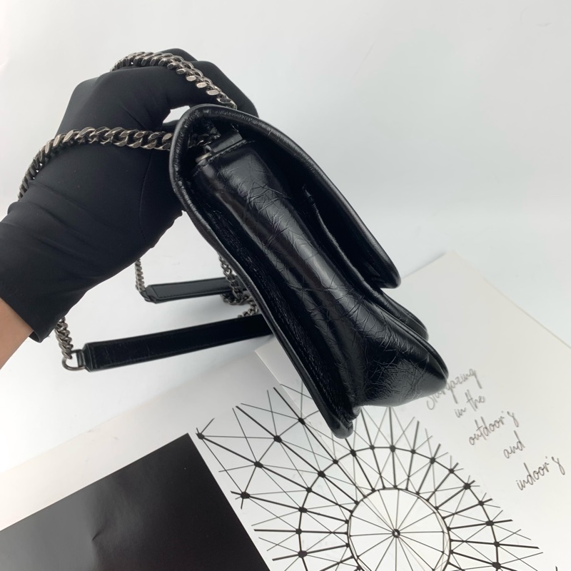 ◻️Ysl Niki baby 黑銀(新款/D釦)-5