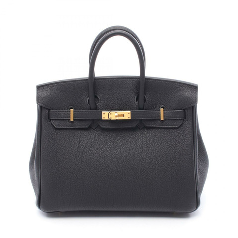 HERMES Birkin 25 手提包 K Togo 皮革 黑色 Noir 女款