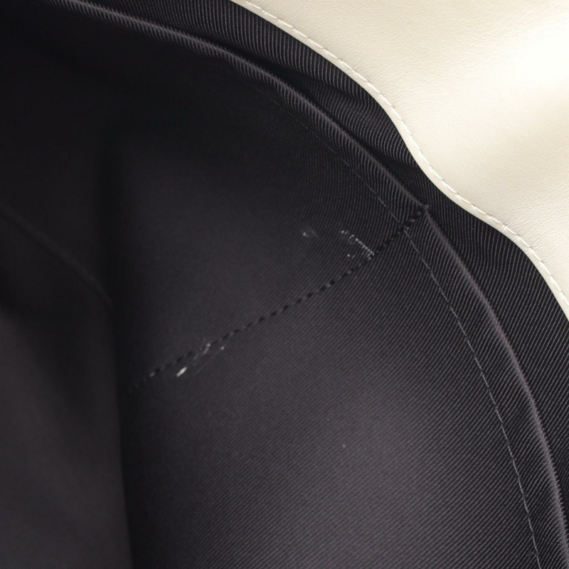 LOUIS VUITTON Steamer PM 手提包 M53279 Monogram Empreinte 皮革白色二手 LV-8