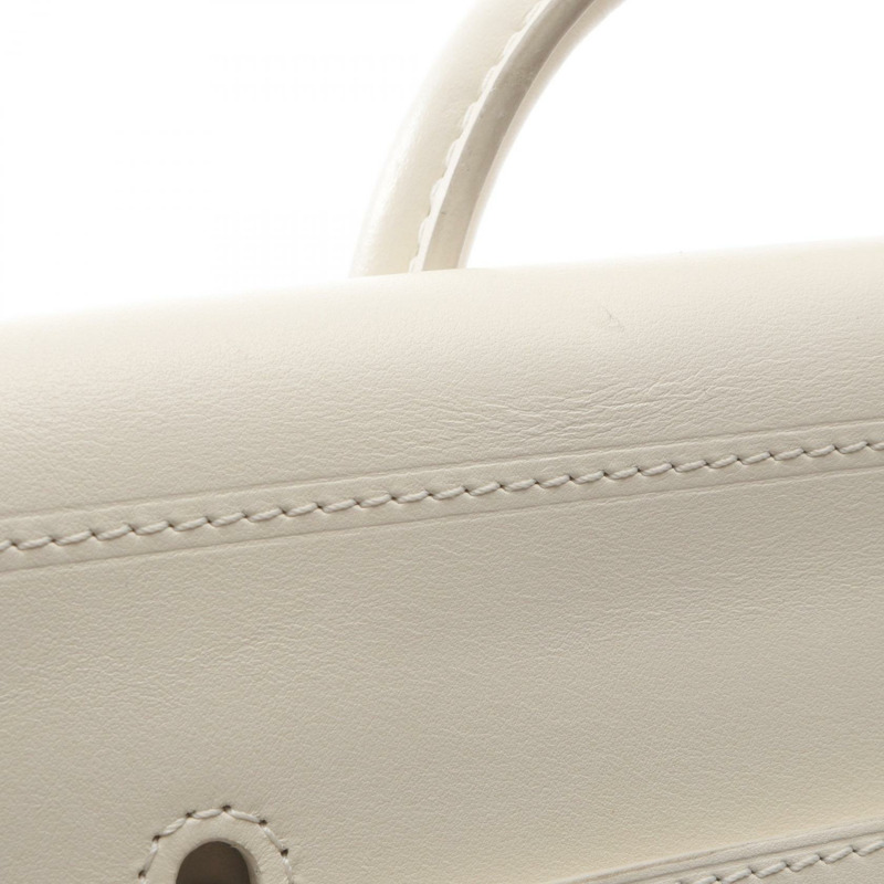 LOUIS VUITTON Steamer PM 手提包 M53279 Monogram Empreinte 皮革白色二手 LV-12