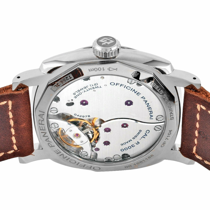 PANERAI PAM00736 Radiomir 腕錶，手動上鍊，綠色錶盤，1940 3日動力儲存，Acciaio Boutique 獨家發售，全球 300 件，男士-2