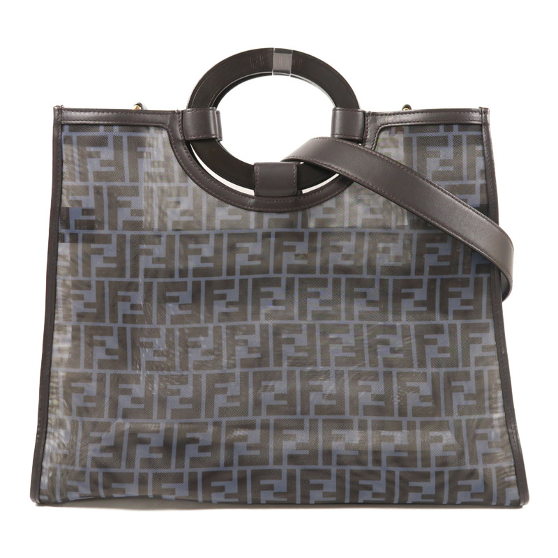 FENDI 尼龍Runway金扣手挽肩背兩用袋-0