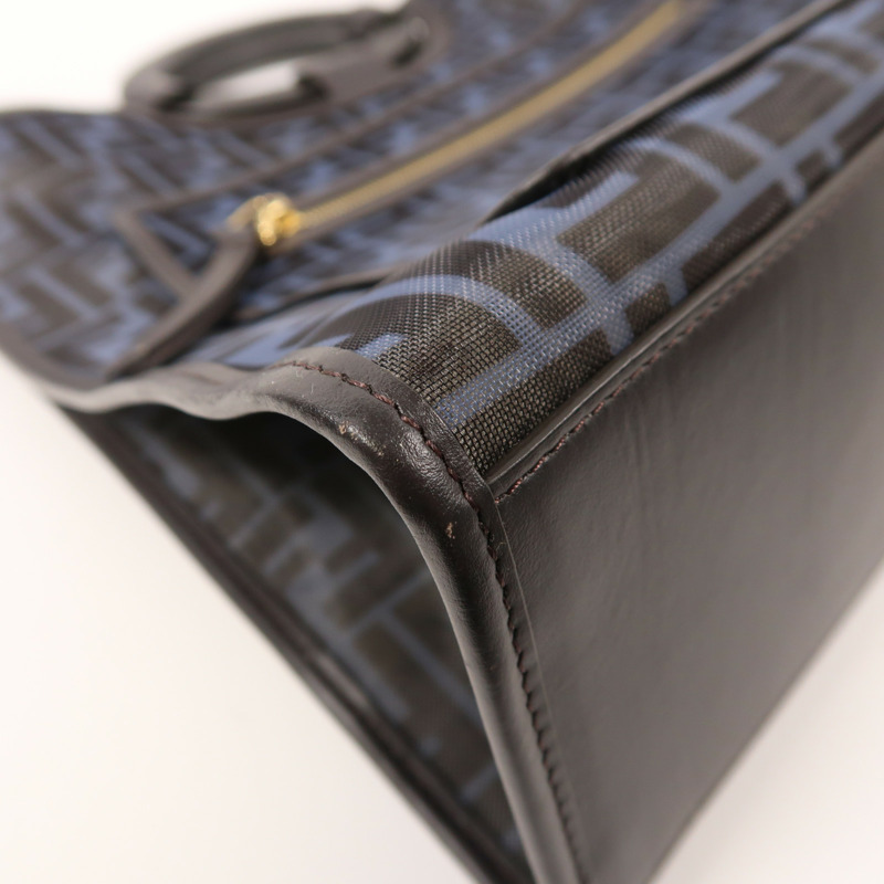 FENDI 尼龍Runway金扣手挽肩背兩用袋-11