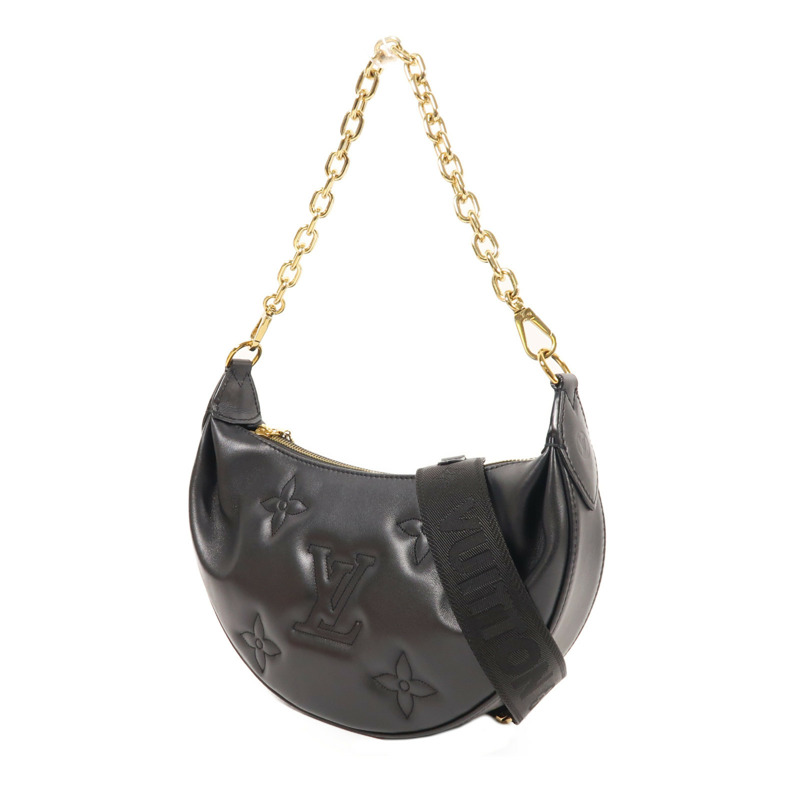 LOUIS VUITTON 牛皮皮革Bubble Glam Over The Moon金扣鏈帶肩背袋-2