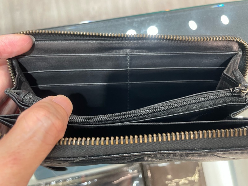 GUCCI MARMONT 馬夢 拉鍊 長夾/皮夾 443123 85成新-15