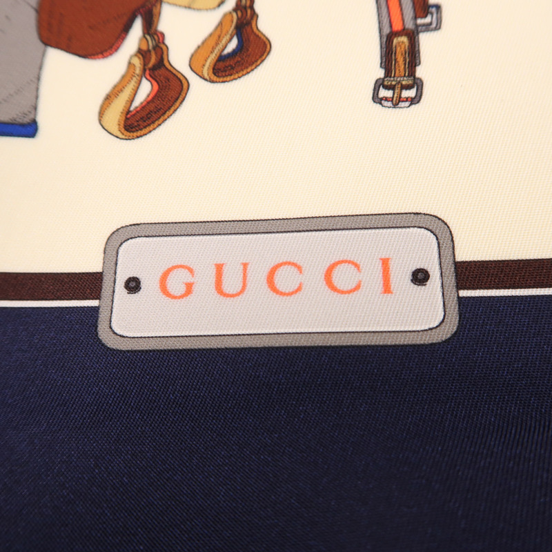 GUCCI 尼龍Tote Bag銀扣手挽袋-8