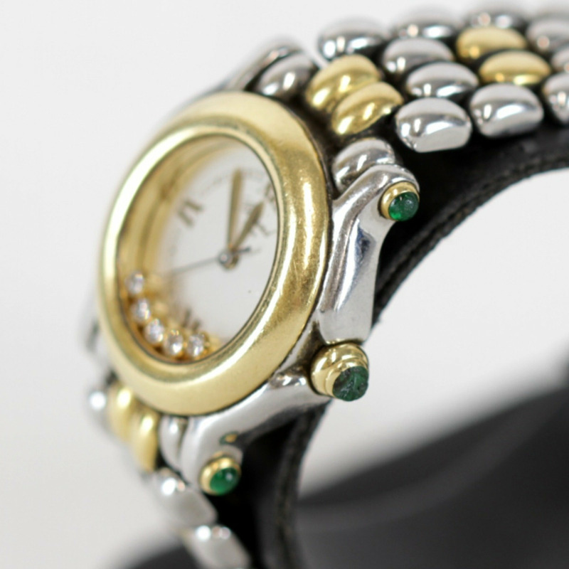 Chopard Happy Sport 82 8278-22 女士石英腕錶，18K 黃金-1