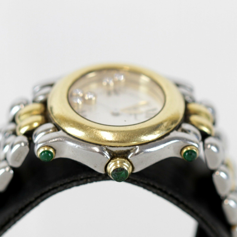 Chopard Happy Sport 82 8278-22 女士石英腕錶，18K 黃金-4