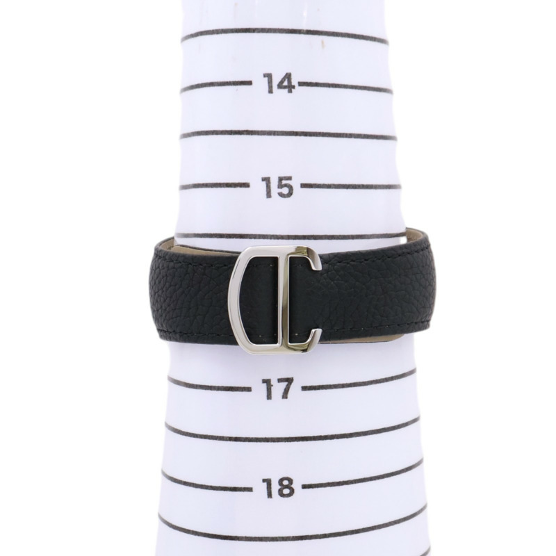 白色錶盤 皮帶 不鏽鋼 Ronde Solo de Cartier 腕錶 W6701010-12