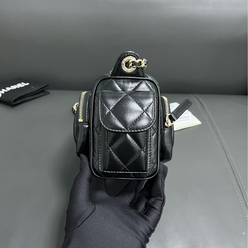 Chanel 24K 保齡球相機包-3