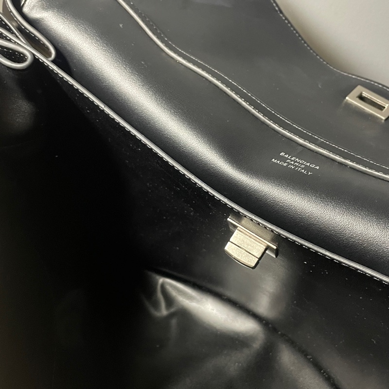 Balenciaga RODEO HANDBAG 大號 銀釦-5