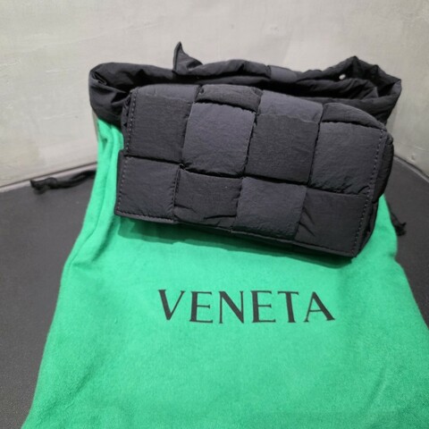 Bottega Veneta small tech cassette messenger