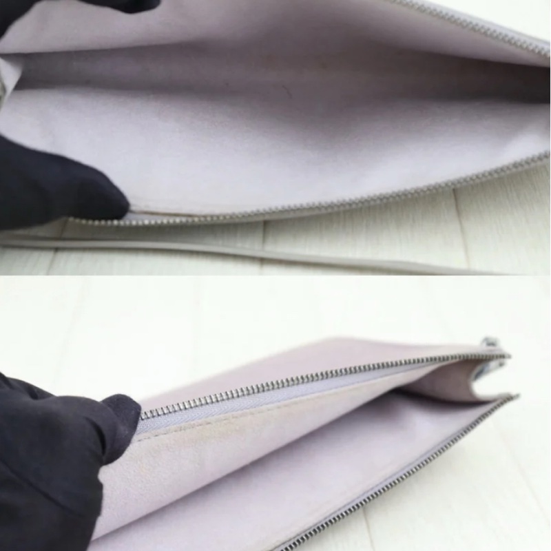 「JL精品代購」 9新 LV淡紫色水波紋大麻將-6