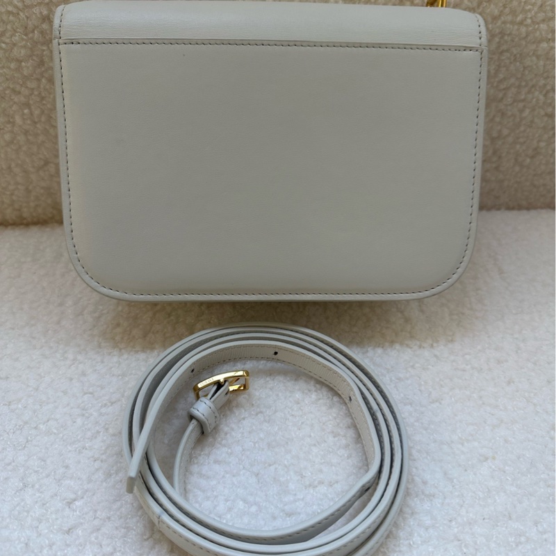 99新Loewe羅意威Goya單肩包，米白色，尺寸22x15cm-1