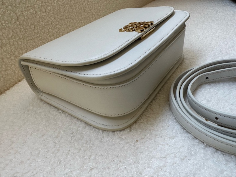 99新Loewe羅意威Goya單肩包，米白色，尺寸22x15cm-2