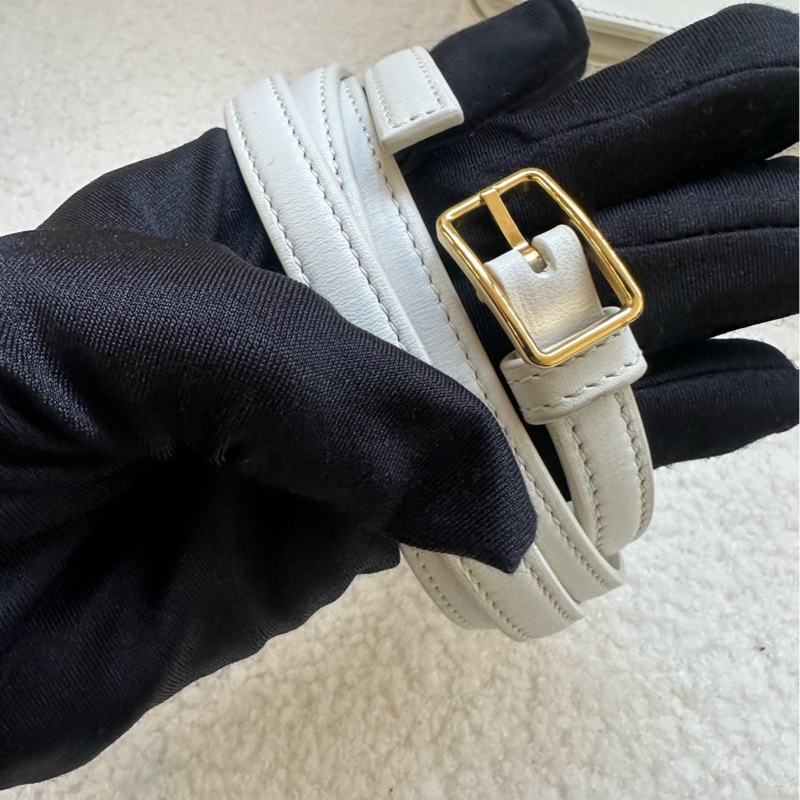 99新Loewe羅意威Goya單肩包，米白色，尺寸22x15cm-7