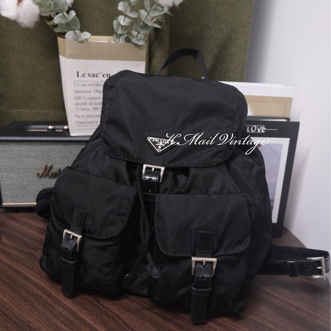 Prada Nylon Vintage Backpack 30 普拉達中古尼龍背包/書包