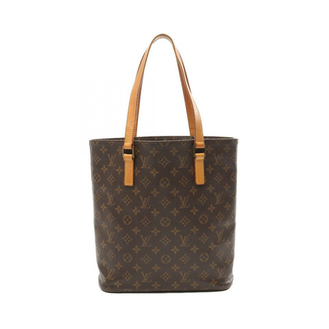 LOUIS VUITTON VavinGM Monogram 手提包 M51170 PVC 塗層帆布皮革棕色二手女士