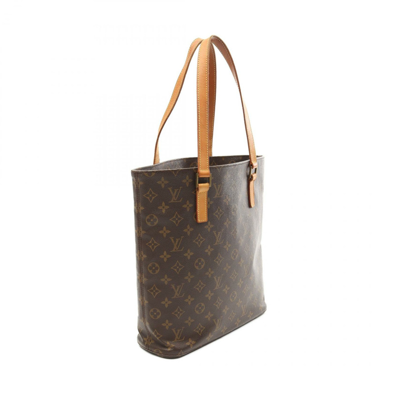 LOUIS VUITTON VavinGM Monogram 手提包 M51170 PVC 塗層帆布皮革棕色二手女士-1