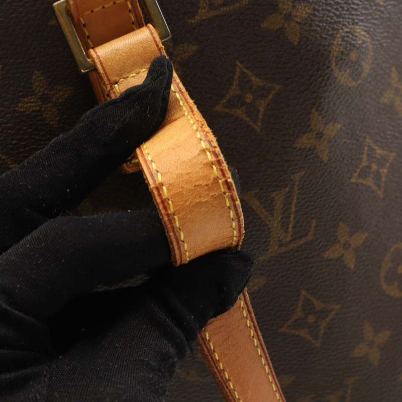 LOUIS VUITTON VavinGM Monogram 手提包 M51170 PVC 塗層帆布皮革棕色二手女士-9