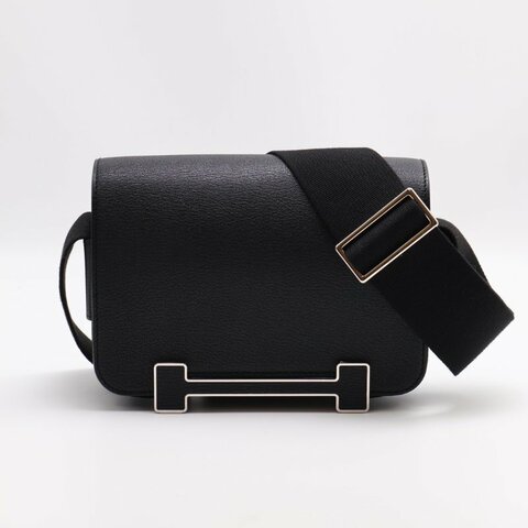 HERMES Geta 木屐包 - 黑銀 W