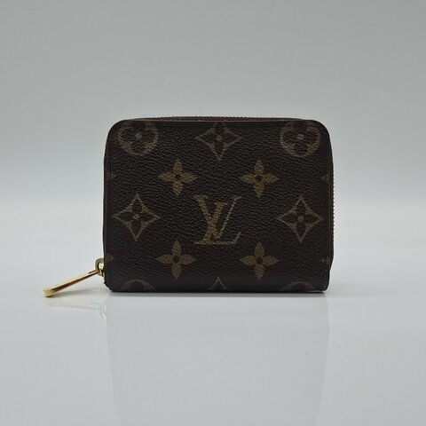 Louis Vuitton 拉鍊錢包 經典花紋Monogram｜帶盒 M60067