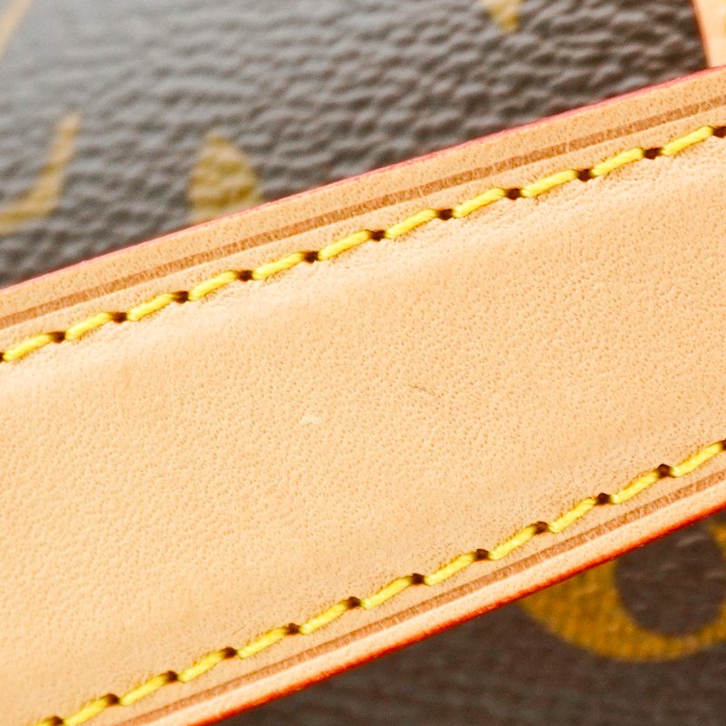 Louis Vuitton 展示品 Saumur BB 帆布兩用馬鞍包(M46740-咖)-6