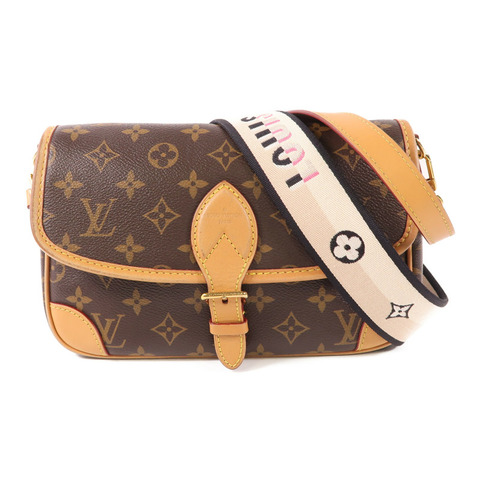 LOUIS VUITTON Monogram Diane金扣肩背袋