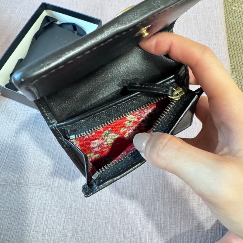 Gucci全真皮短夾-13