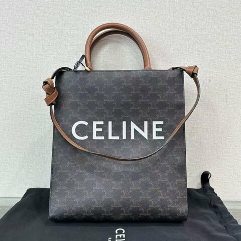 ✨CELINE 老花凱旋門大號琴譜包28*32*8  98新配件塵袋