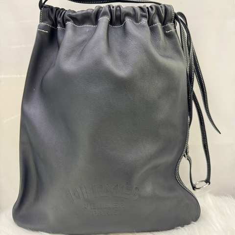 Hermes Sac A Dos Bridado Veau Cheri Backpack.