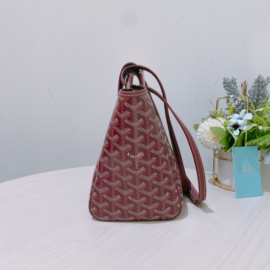 TK1737 GOYARD 戈雅經典花紋小號單肩包包ROUETTE SOUPLE PM-5