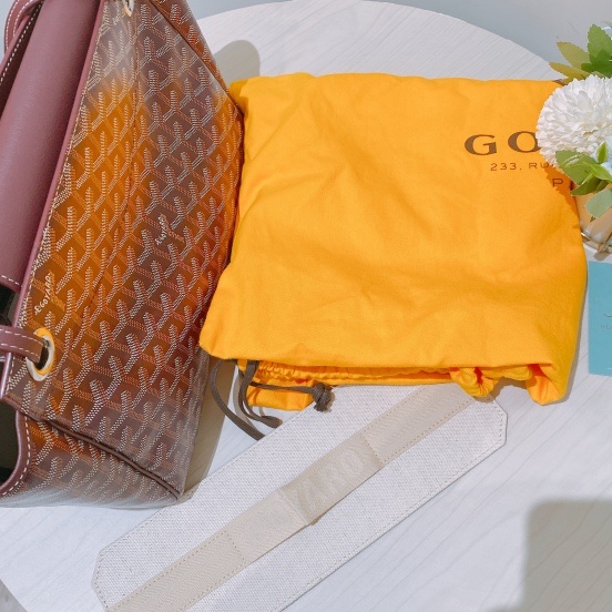 TK1737 GOYARD 戈雅經典花紋小號單肩包包ROUETTE SOUPLE PM-10
