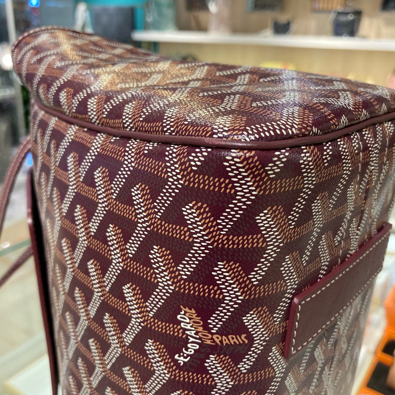 TK1737 GOYARD 戈雅經典花紋小號單肩包包ROUETTE SOUPLE PM-50