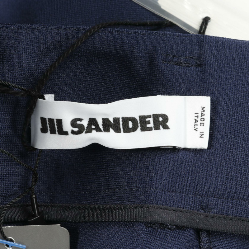JIL SANDER 短褲 JSPH313789 人造絲尼龍聚氨酯 海軍藍 #34 二手女款-2