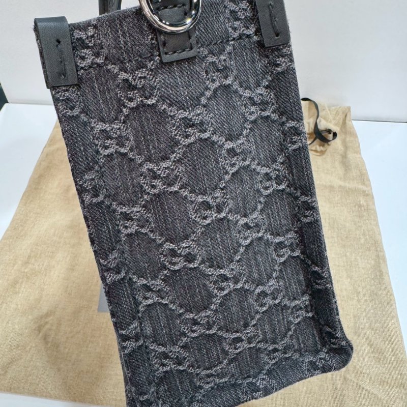 GUCCI 手提包/斜背包/牛仔布包 772183 全新未使用-3