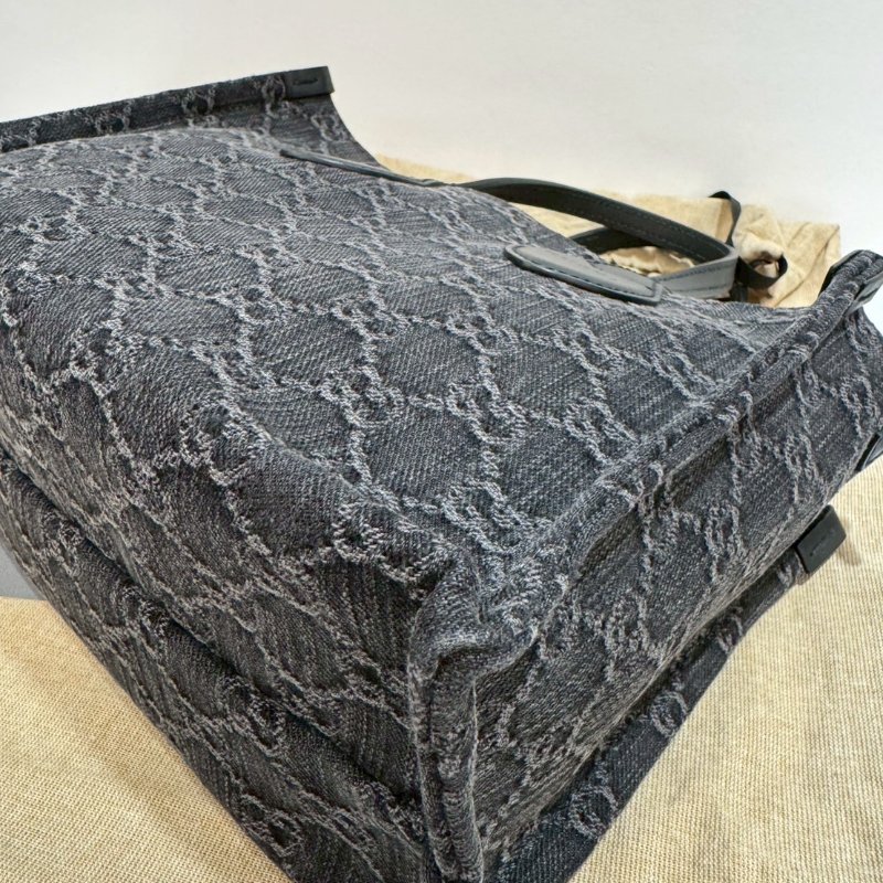 GUCCI 手提包/斜背包/牛仔布包 772183 全新未使用-7