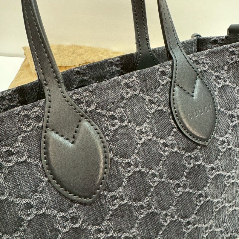 GUCCI 手提包/斜背包/牛仔布包 772183 全新未使用-10
