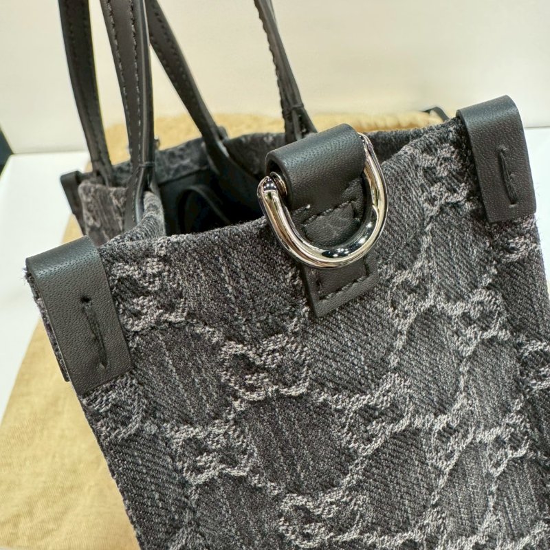 GUCCI 手提包/斜背包/牛仔布包 772183 全新未使用-11