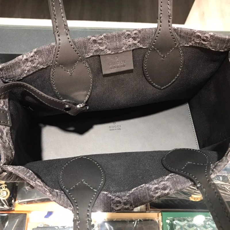GUCCI 手提包/斜背包/牛仔布包 772183 全新未使用-17