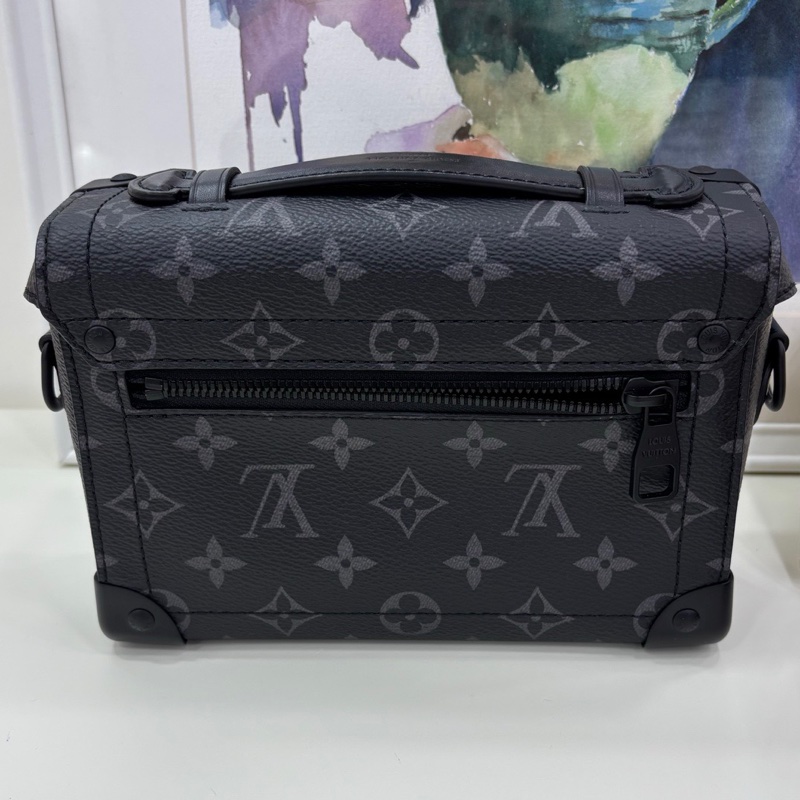 LV黑武士邮差包！Soul+Trunk新款，經典黑色老花涂层帆布 2024年尾單 98-99新-1