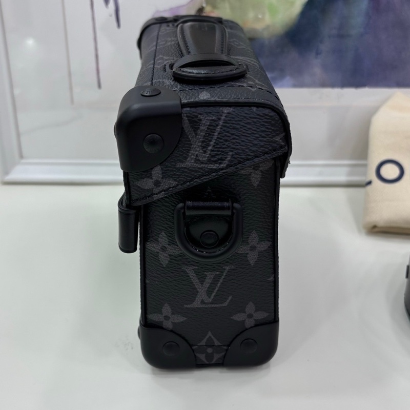 LV黑武士邮差包！Soul+Trunk新款，經典黑色老花涂层帆布 2024年尾單 98-99新-3