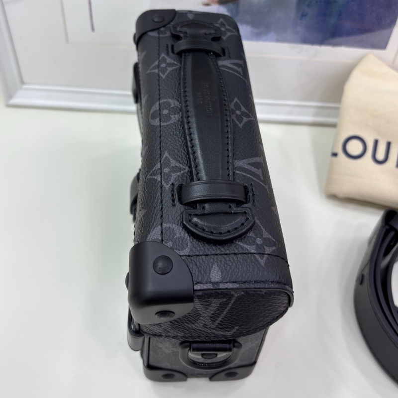 LV黑武士邮差包！Soul+Trunk新款，經典黑色老花涂层帆布 2024年尾單 98-99新-4