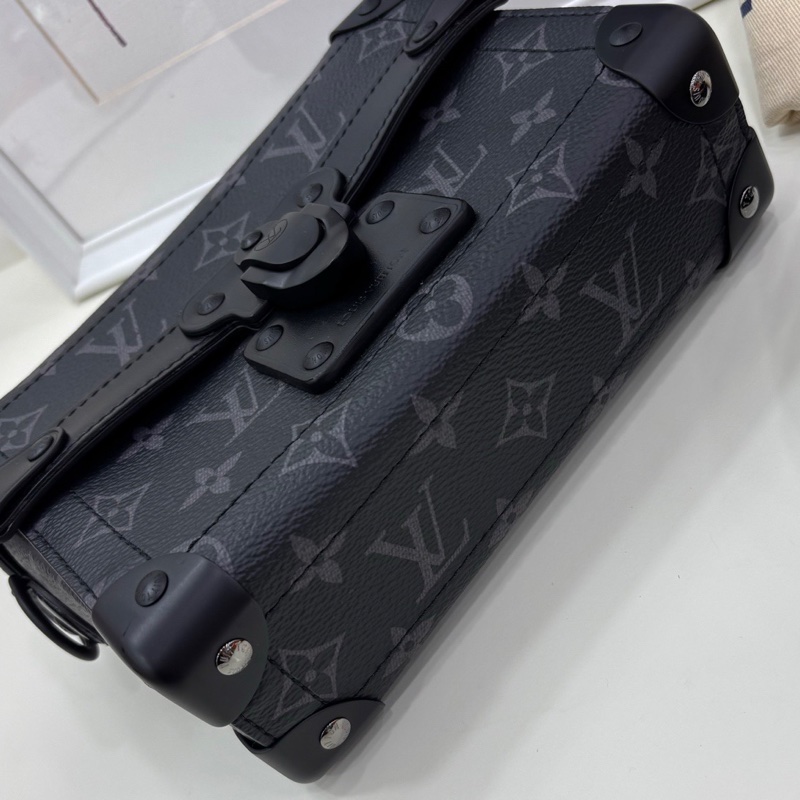 LV黑武士邮差包！Soul+Trunk新款，經典黑色老花涂层帆布 2024年尾單 98-99新-7