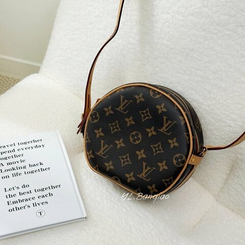 LV 原花軟圓餅包PM M45578