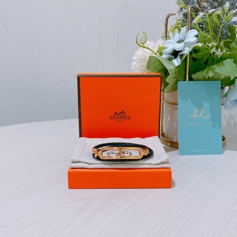 TK1740 HERMES 愛馬仕豬鼻手鍊ROULIS DOUBLE TOUR BRACELET