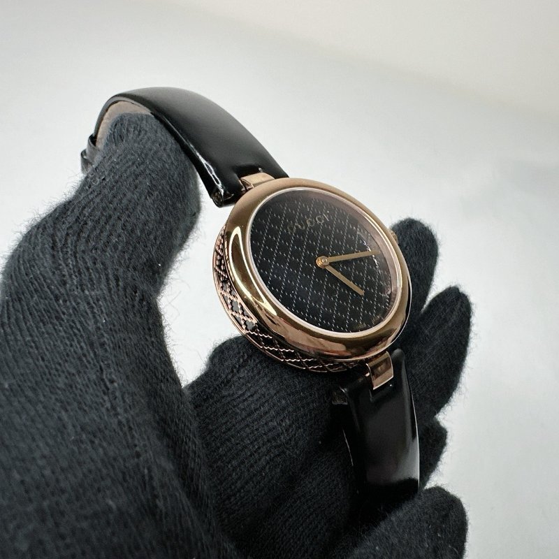 GUCCI Diamantissima石英腕錶-3