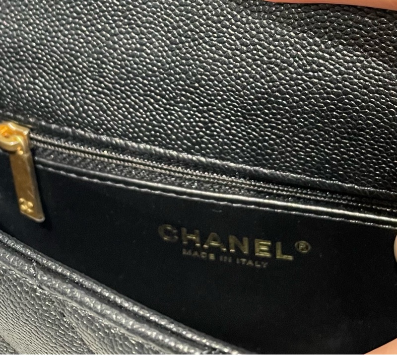 CHANEL 24P愛心方胖20CM-6