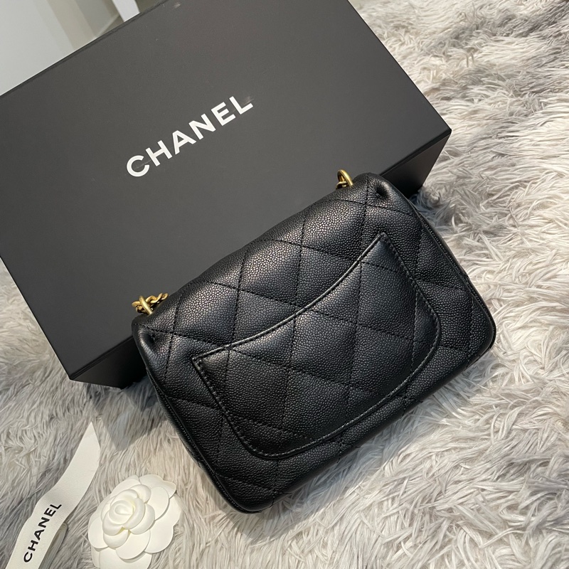 CHANEL 24P愛心方胖20CM-9