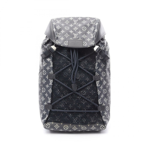 LOUIS VUITTON Chapman 健行背包 M43294 Monogram Savannah 藍色二手男款